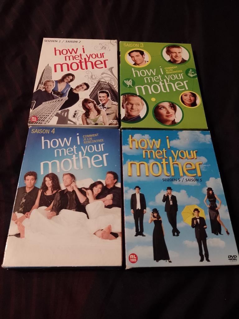 A vendre coffrets DVD intégral saisons How i met your mother, Enlèvement ou Envoi, Comédie, Coffret, Comme neuf