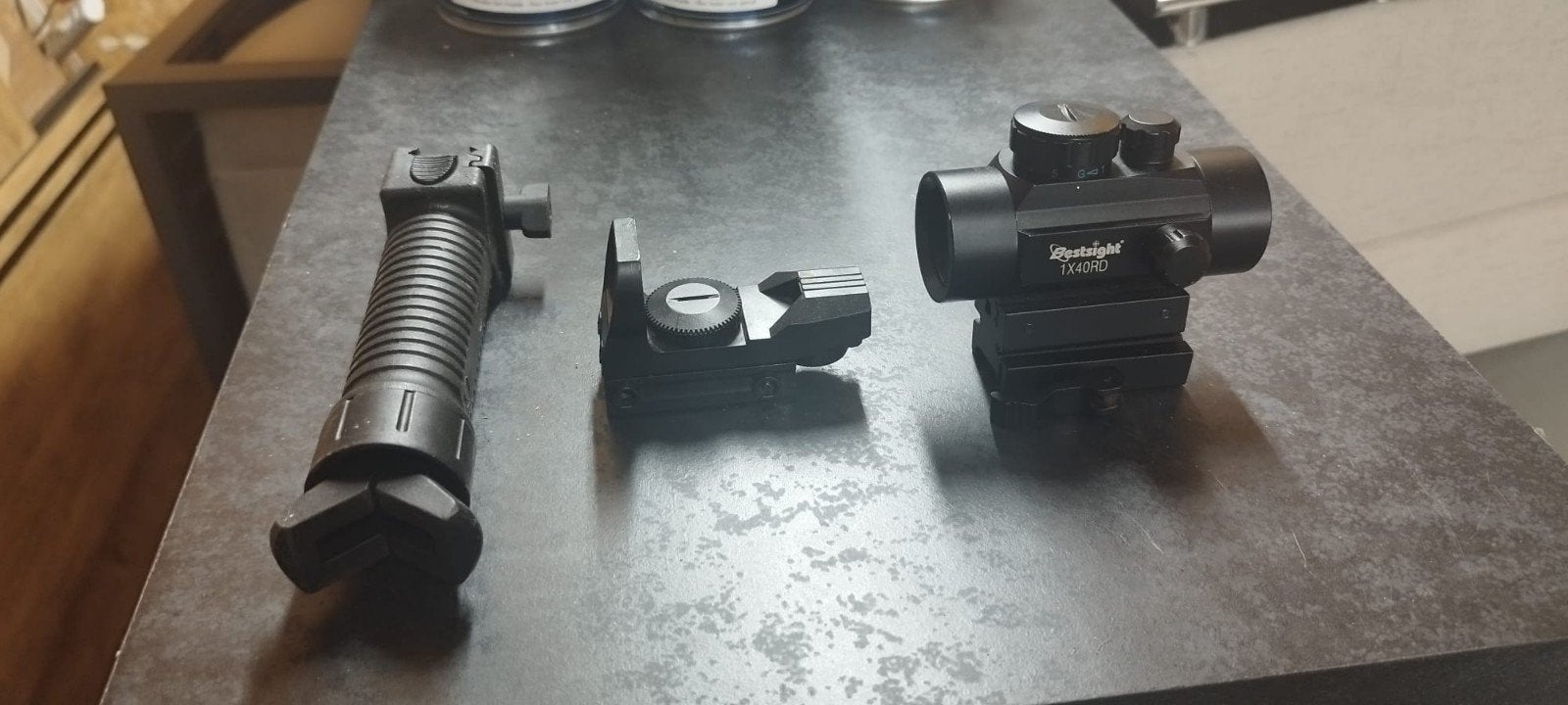 lot optics airsoft, Ophalen, Zo goed als nieuw