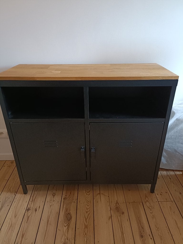 Kast HIBA, Huis en Inrichting, Ophalen, Met deur(en), 100 tot 150 cm, Zo goed als nieuw