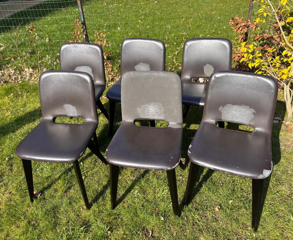 6 comfortabele stoelen, Ophalen, Zo goed als nieuw