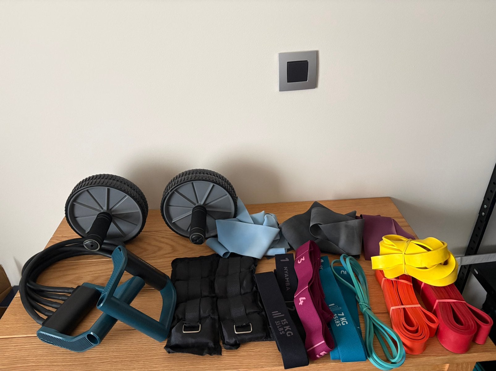 Fitnessmaterialen, Ophalen, Zo goed als nieuw, Buik, Weerstandband