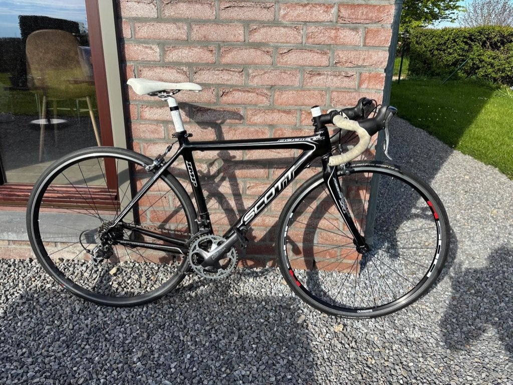 racefiets, Fietsen en Brommers, Gebruikt, Velgrem, Minder dan 49 cm, Ophalen