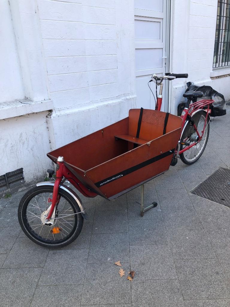 Bakfiet bakfiets, Ophalen