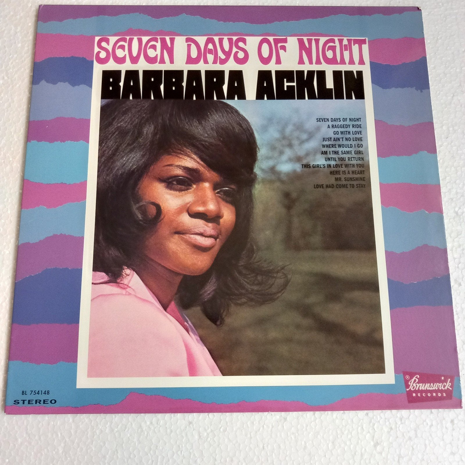 BARBARA ACKLIN. JUST AIN'T NO LOVE. R&B USA LP, Ophalen of Verzenden, Zo goed als nieuw, R&B, LP