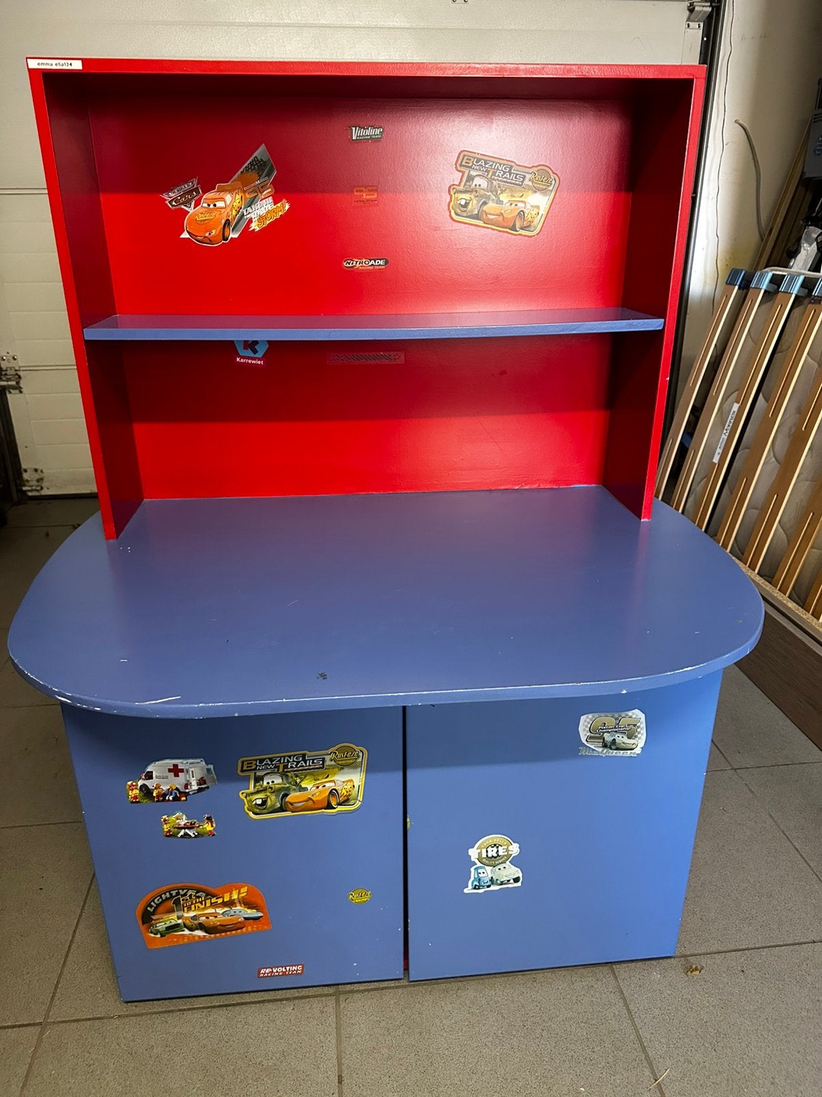 Kinder (peuter) bureau, Ophalen, Gebruikt, 75 tot 100 cm, 105 cm of meer