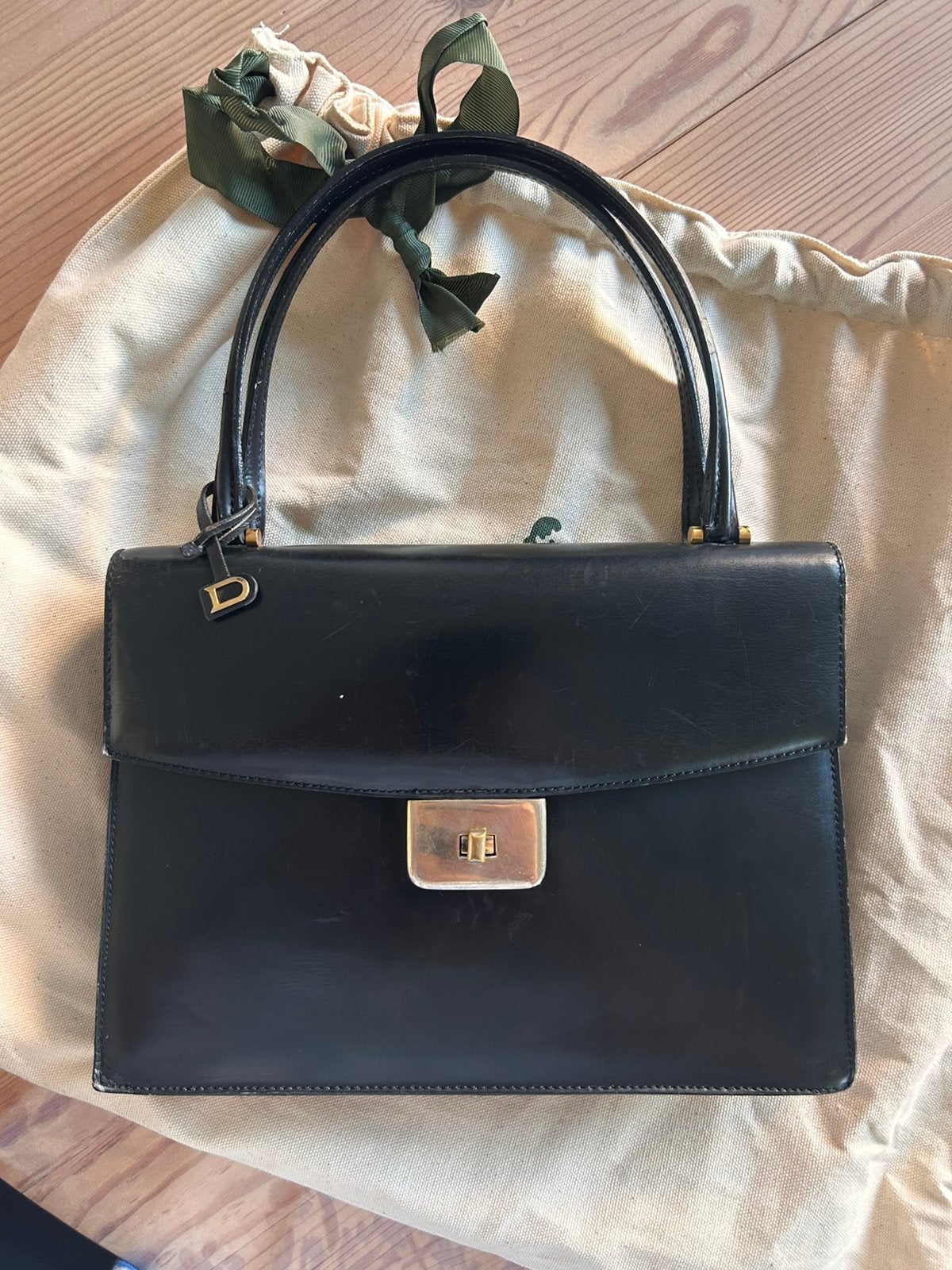 Vintage handtas Delvaux, Ophalen, Gebruikt, Handtas