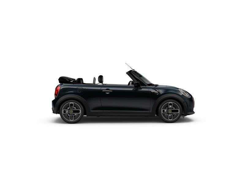 MINI Cooper SE Cabrio, Automaat, Zwart, Cabriolet, Parkeersensor