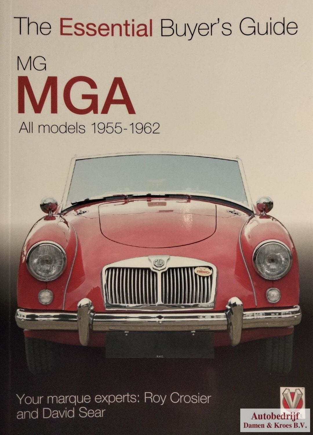 Handboek MGA model 1955 - 1962 Instructieboekje MGL0405 (Eng, Auto diversen, Handleidingen en Instructieboekjes, Ophalen of Verzenden