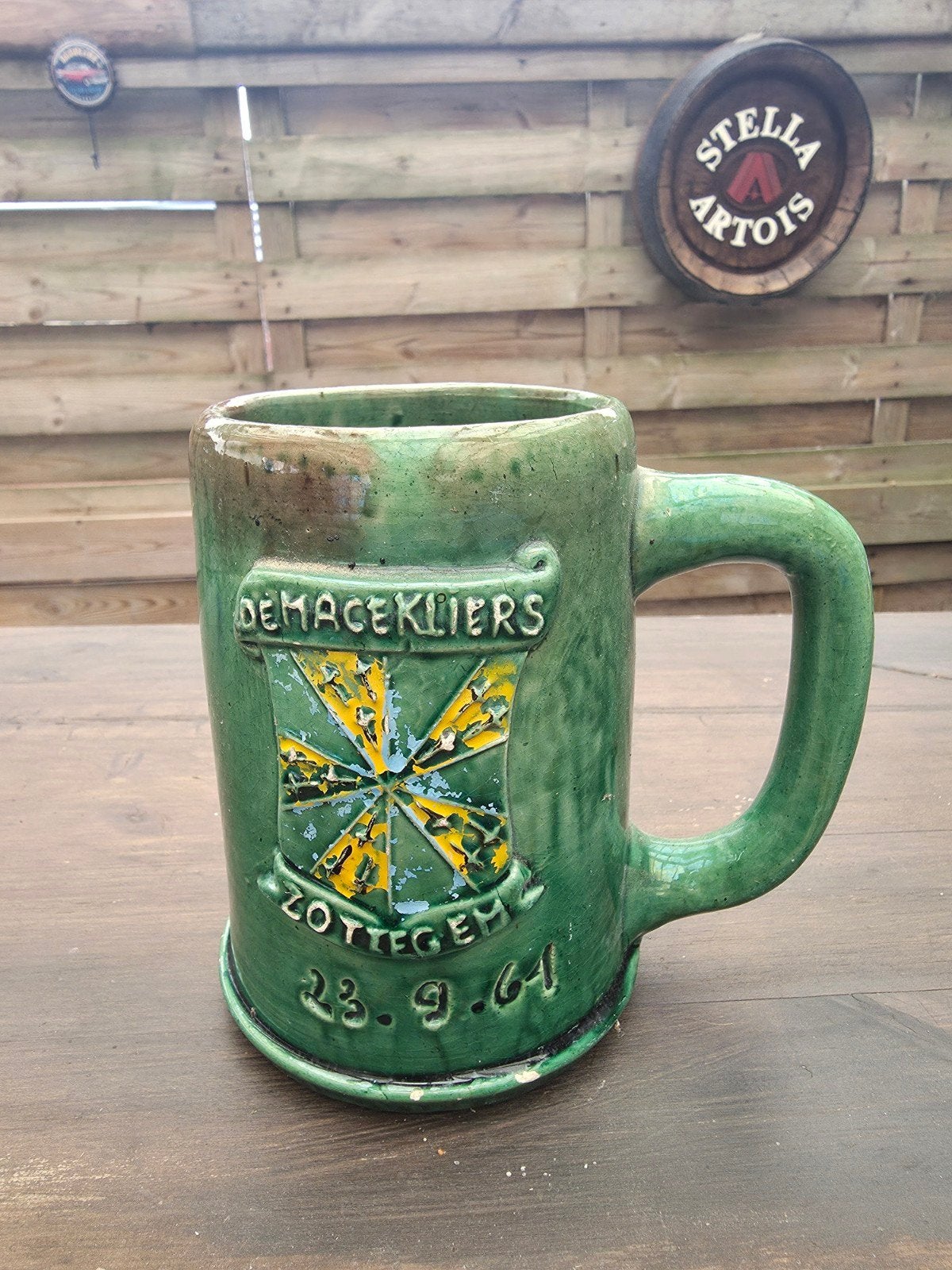 ambachtelijk  bierpul, Verzamelen, Ophalen