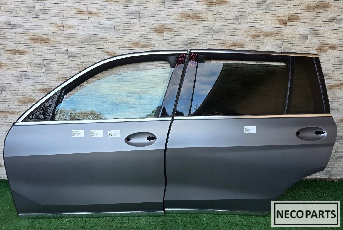 BMW X7 G07 DEUR PORTIER C5A ORIGINEEL ALLES LEVERBAAR!!!, -, Garde-boue, Utilisé, -