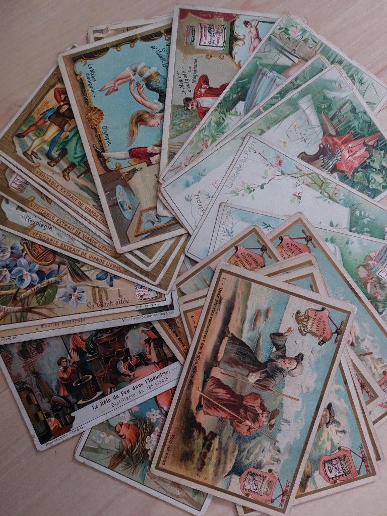Oude Liebig prentjes!, Ophalen of Verzenden