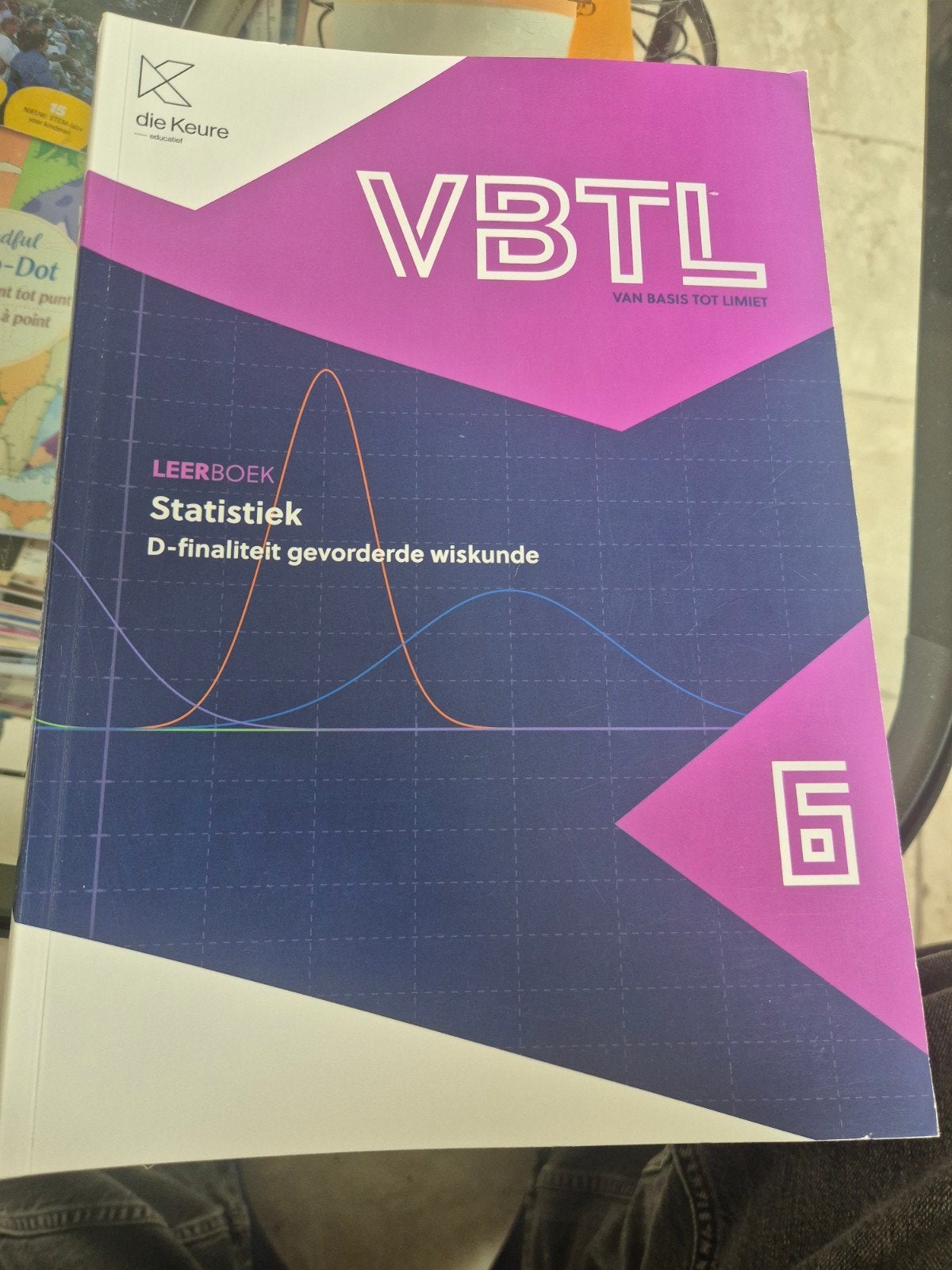 VBTL 5/6 - leerboek Statistiek D-gevorderde wiskunde, Enlèvement ou Envoi, Néerlandais