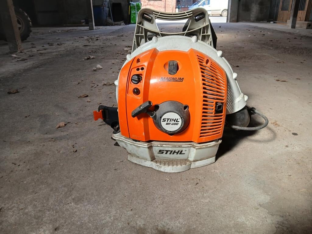 Bladblazer van stihl magnum BR 600, Tuin en Terras, Ophalen
