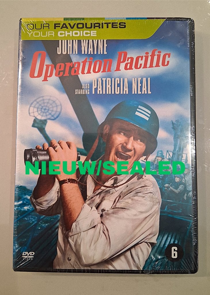 SPLINTERNIEUW IN FOLIE :operation Pacific (oorlogsfilm), Ophalen of Verzenden, Nieuw in verpakking, Oorlog