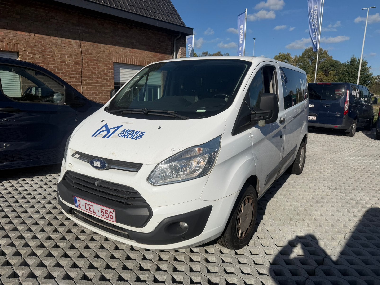 Ford Custom 2.0TDCI Airco 9Zitplaats 2017 // 265.000km, Auto's, Voorwielaandrijving, Dealer onderhouden, 1995 cc, 4 cilinders