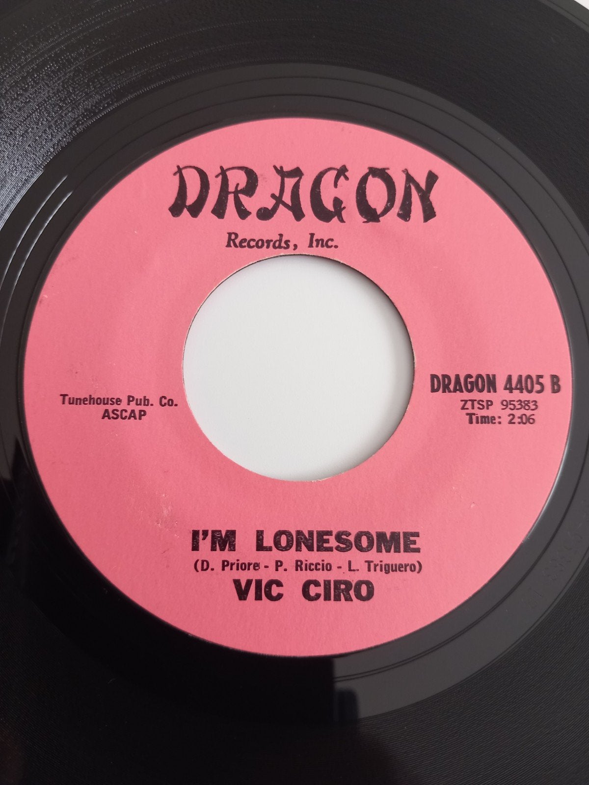 VIC CIRO. I'M LONESOME. OLDIES USA 45T, Enlèvement ou Envoi