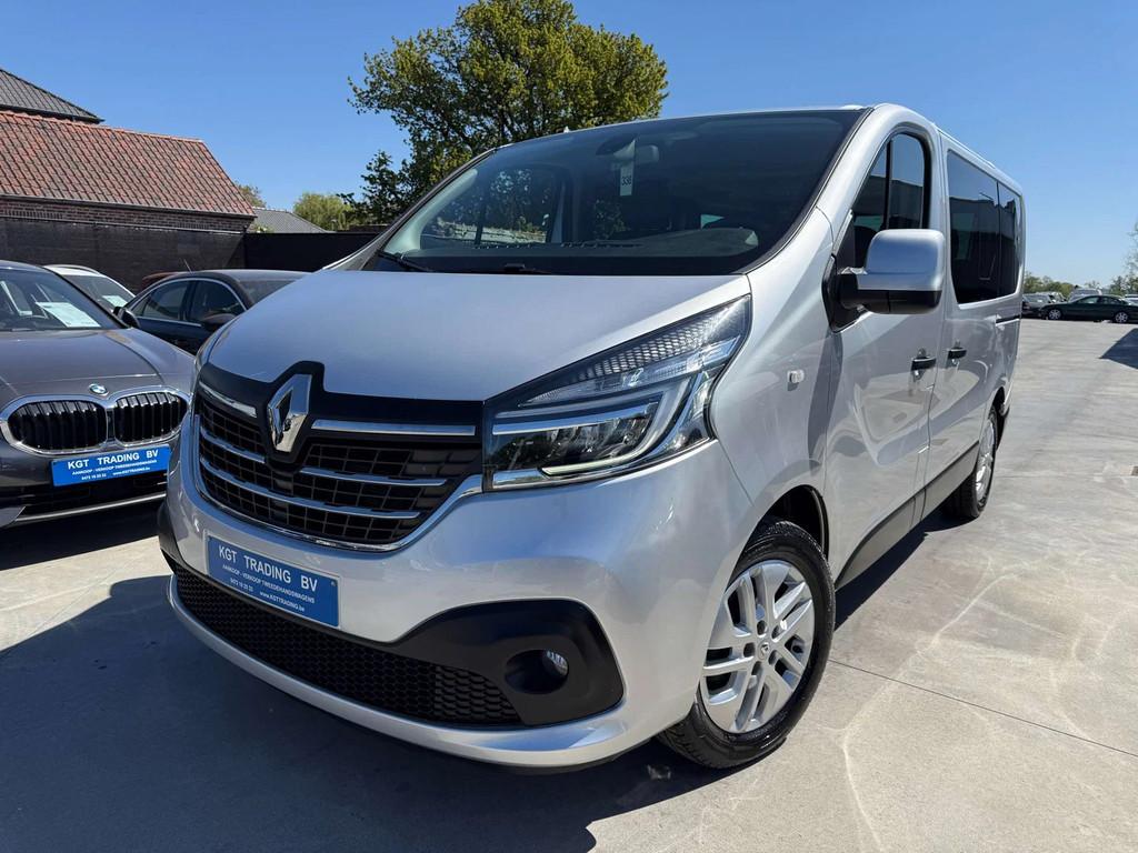 Renault Trafic 2.0 DCI 145PK 8 ZETELS NAVIGATIE ZWART LEDER, Auto's, Gebruikt, 4 cilinders, 149 g/km, Leder