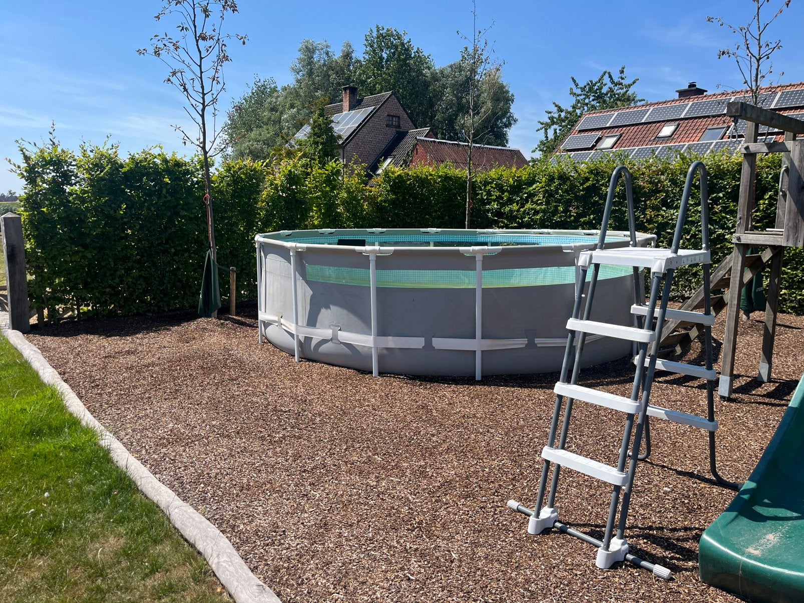 Intex zwembad 4.20 diameter, Gebruikt, Rond, 300 cm of meer, Ophalen