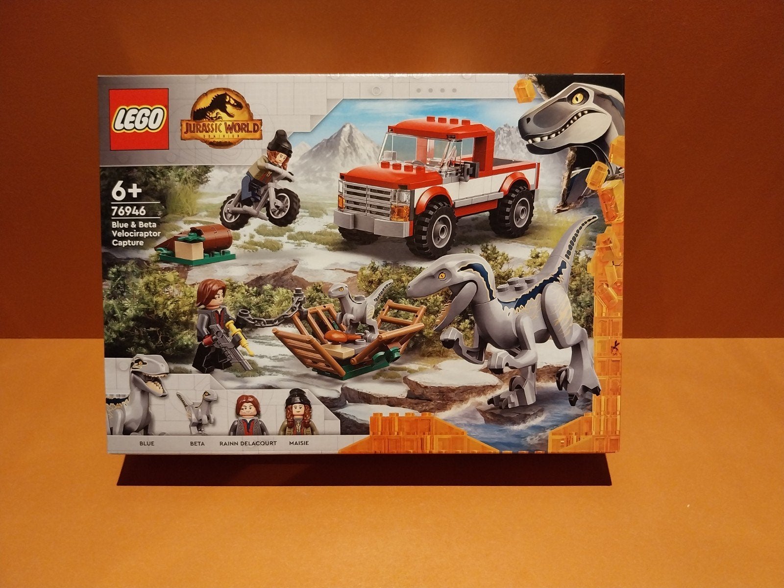 lego 76946 - Blue & Beta Velociraptor Capture, Enlèvement, Lego