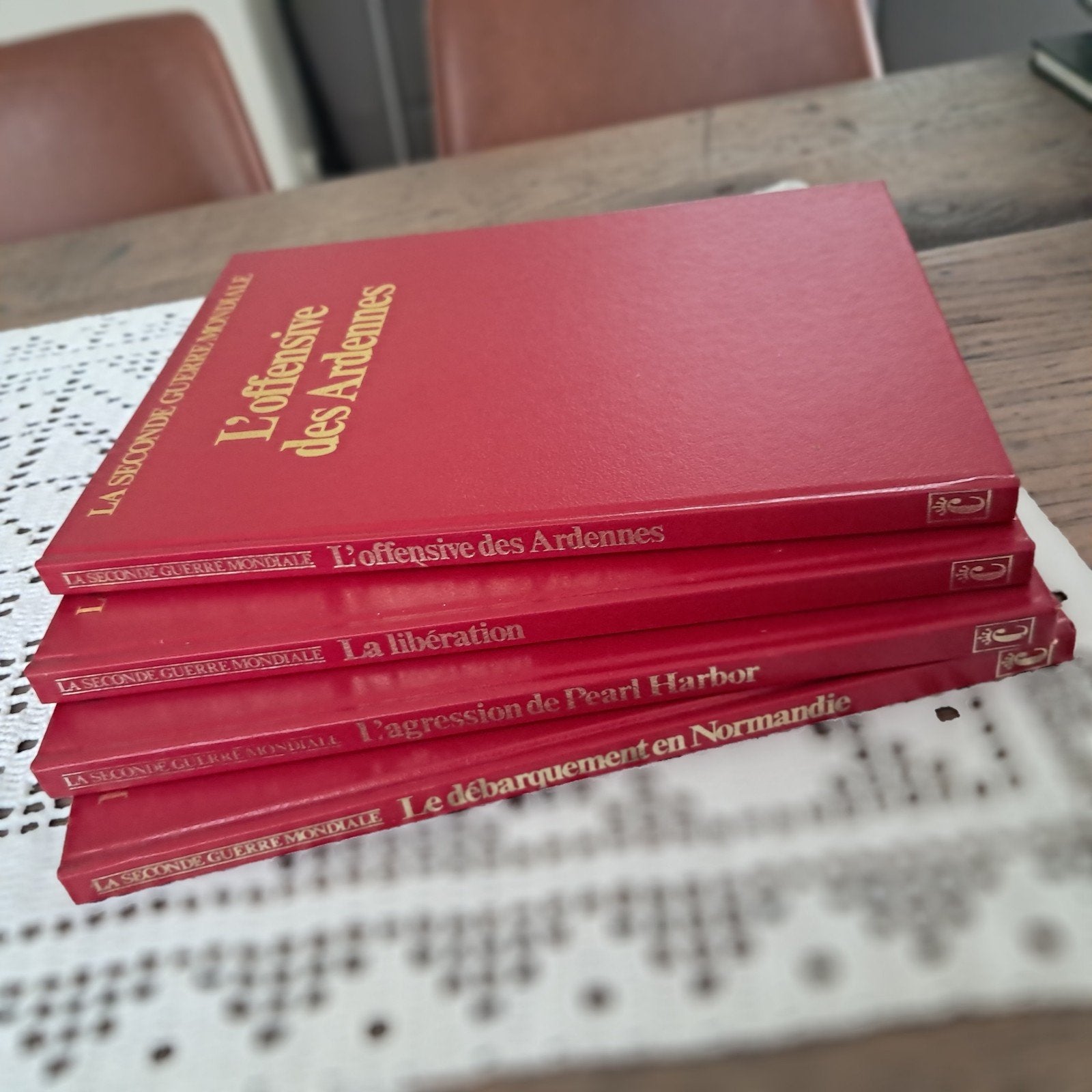 4 livres « La seconde guerre mondiale », Enlèvement ou Envoi, Comme neuf, Deuxième Guerre mondiale, Autres sujets/thèmes