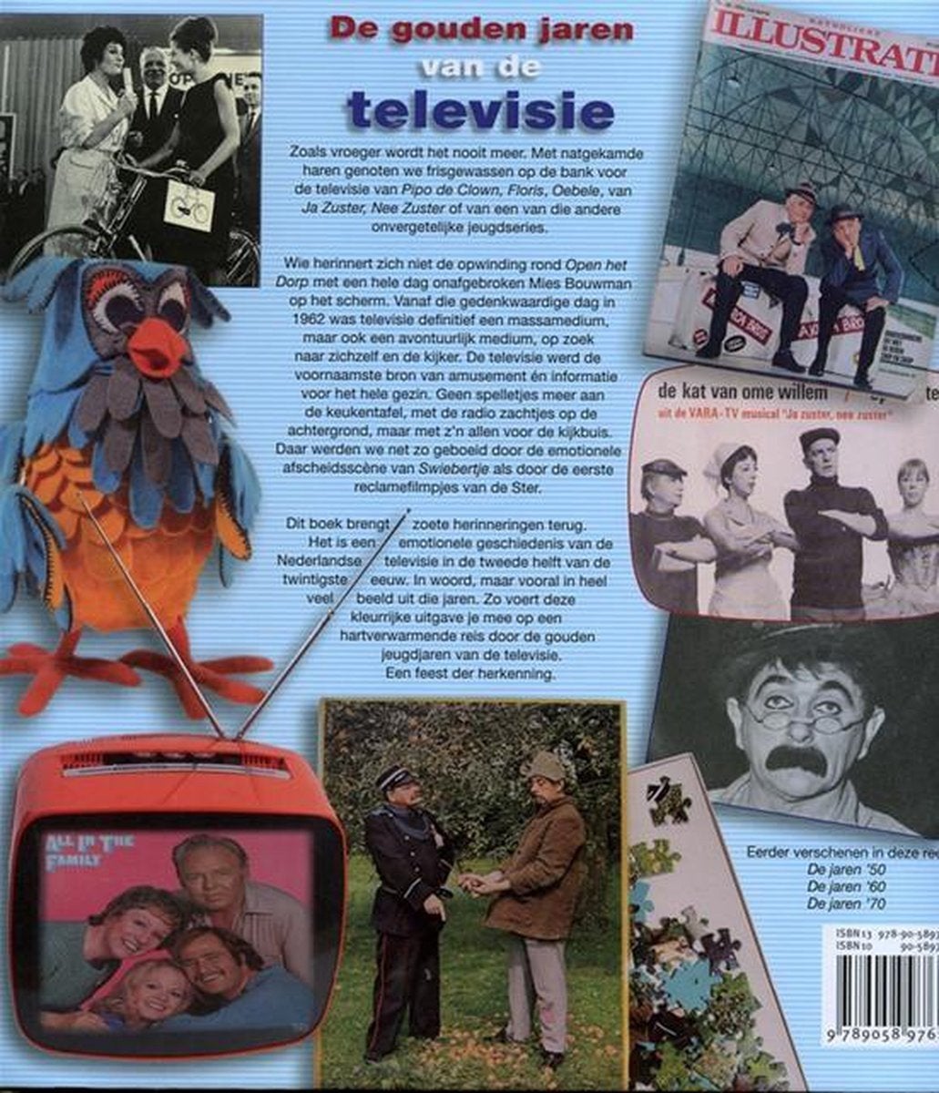 Jack Botermans - De gouden jaren van de televisie, Livres, Mode, Enlèvement ou Envoi, Jack Botermans; W. van Grinsven