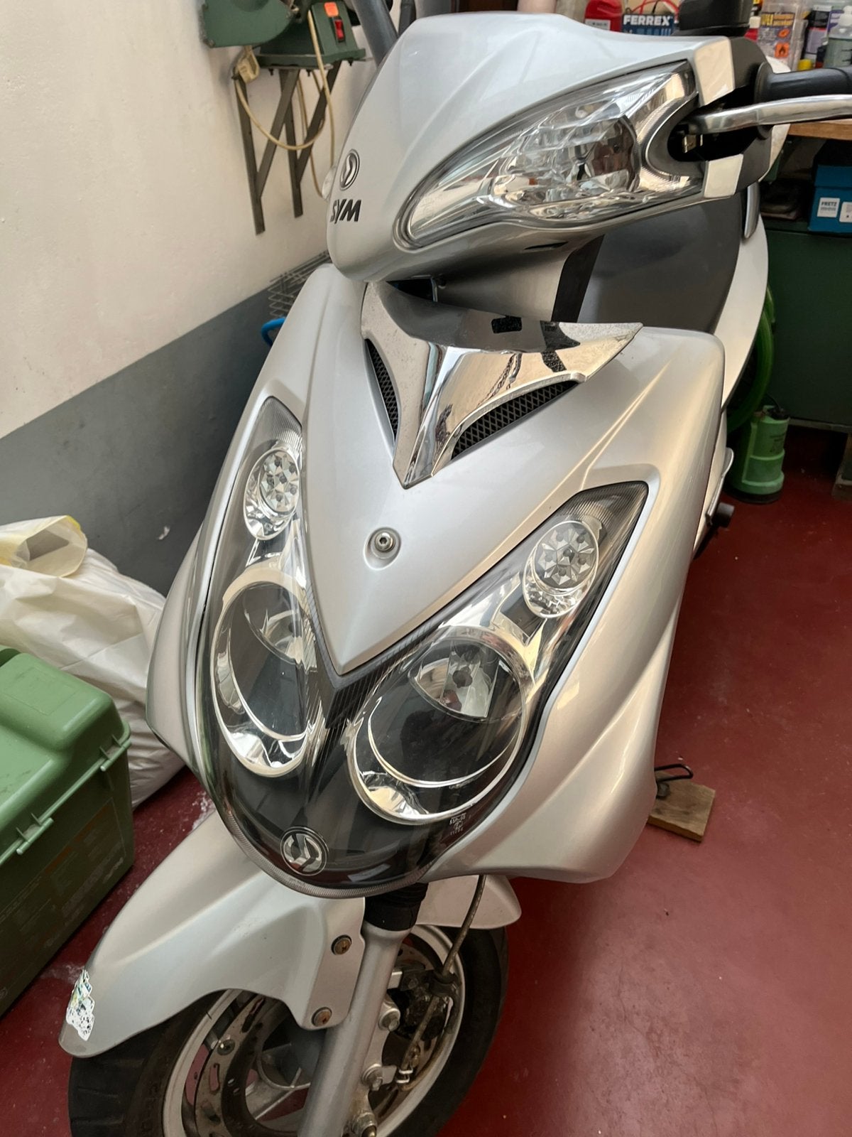 Scooter sym 125 cc, Ophalen, Zo goed als nieuw