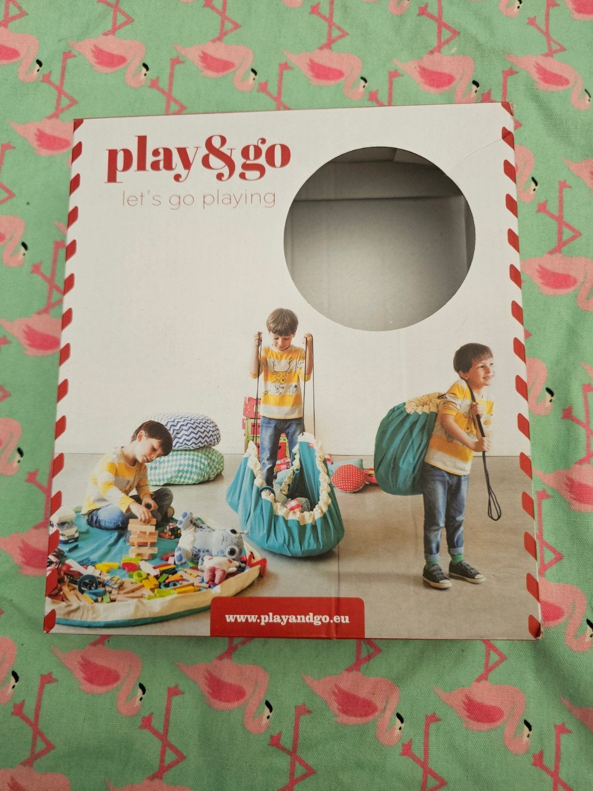 Play & go speel/opruimmat, Verzamelen, Speelgoed, Ophalen