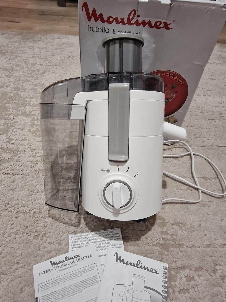 Moulinex Frutelia+ sapcentrifuge, Elektronische apparatuur, Juicers, Ophalen, Sapcentrifuge