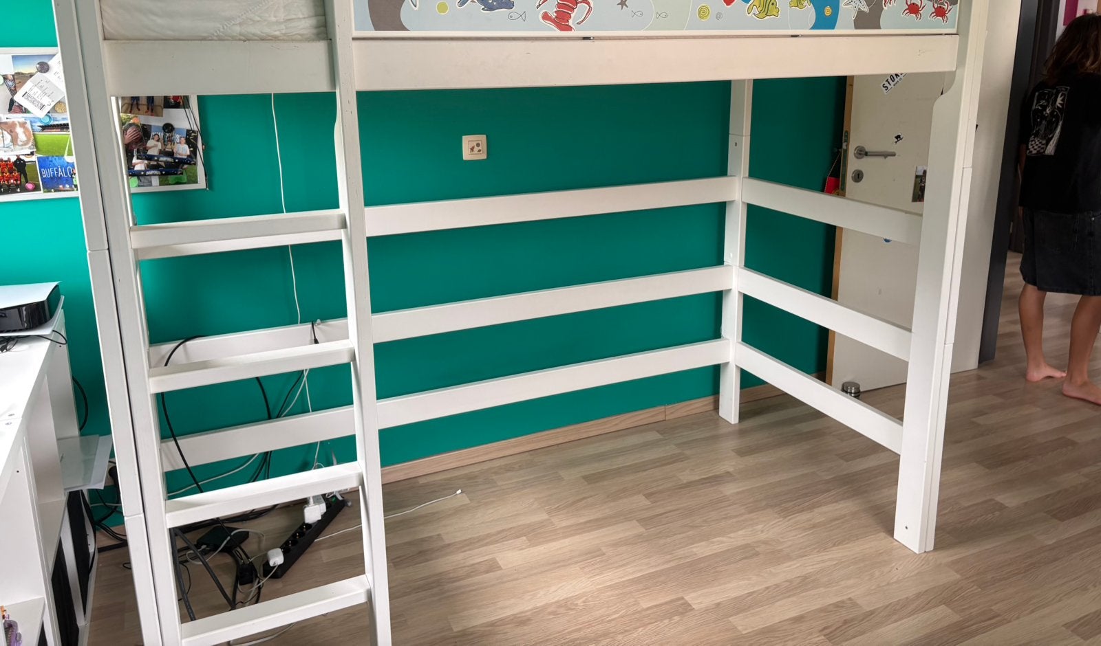 Hoogslaper life time bed, Kinderen en Baby's, Kinderkamer | Stapelbedden en Hoogslapers, Ophalen, Gebruikt, Hoogslaper