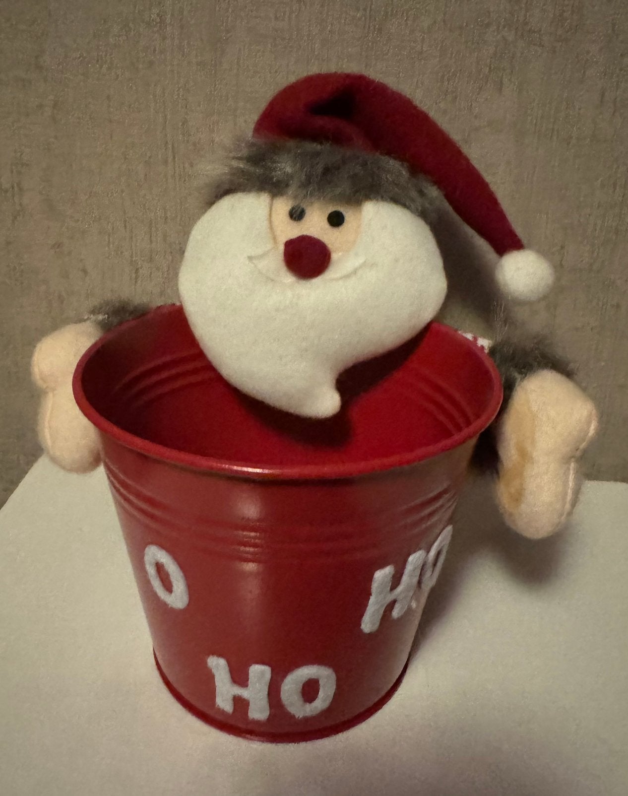 Kerstman bloempot, Ophalen, Nieuw