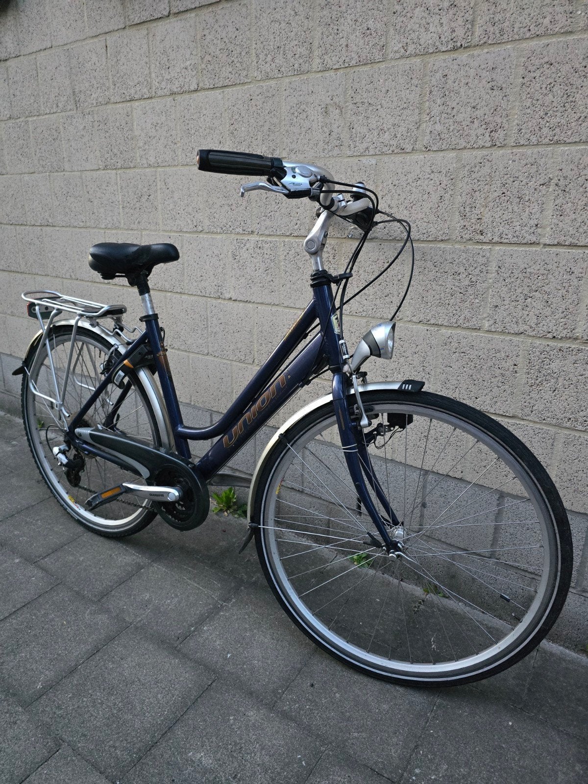 Union CopperRock – 24 versnellingen – alles werkt perfect, Velgrem, Versnellingen, Zo goed als nieuw, 50 tot 53 cm