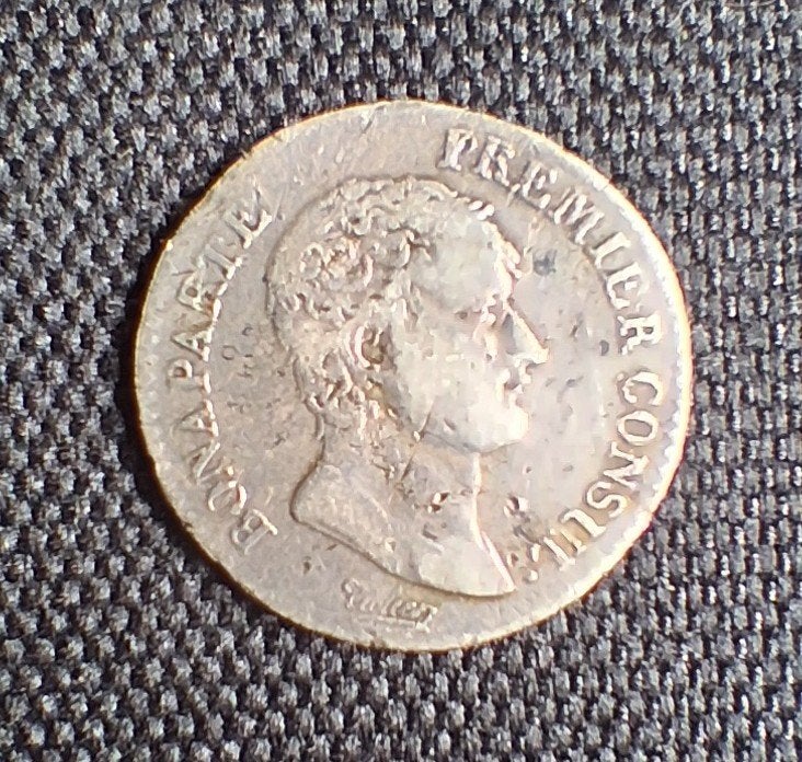 Consulat Napoléon 1/2 Franc, Enlèvement ou Envoi, France, Monnaie en vrac
