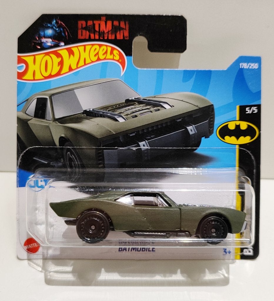 Hot Wheels Batmobile Batman Mat Groen (2022), Hobby en Vrije tijd, Ophalen of Verzenden