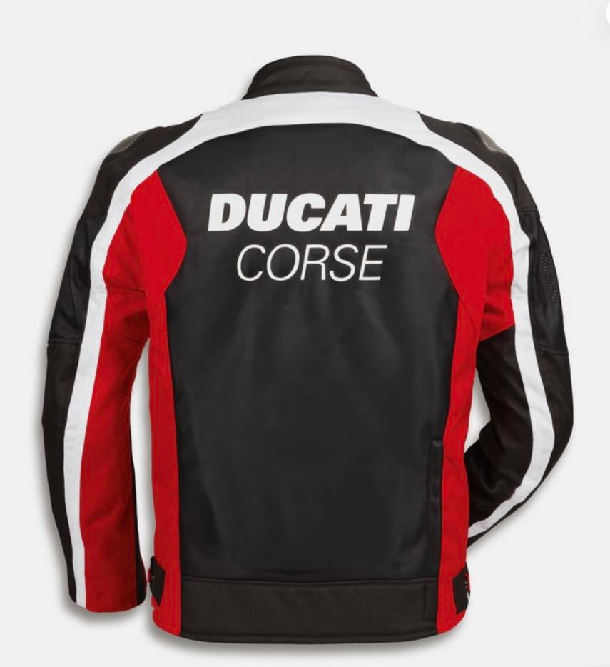 Ducati corse zomer jas, Motoren, Kleding | Motorkleding, Ophalen, Heren, Jas | textiel