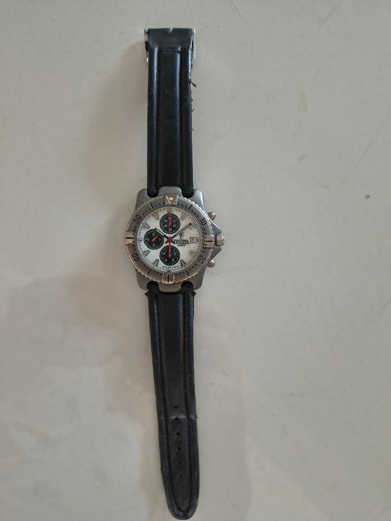 Festina titanium horloge, Handtassen en Accessoires, Horloges | Heren, Overige merken, Overige materialen, Polshorloge, Ophalen of Verzenden