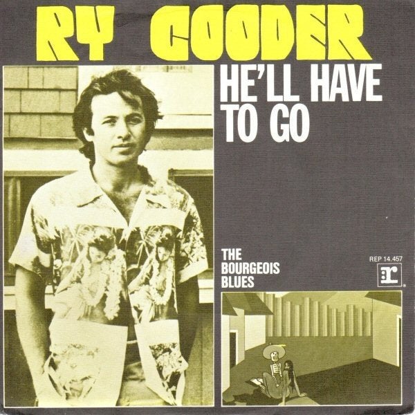 vinylsingle ry cooder-he ll have to go--, Ophalen of Verzenden, Gebruikt, 7 inch, Pop