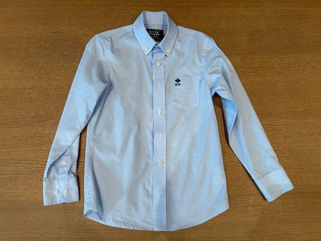 River Woods hemd 128 - 8 jaar, River Woods, Overhemd of Blouse, Ophalen of Verzenden, Zo goed als nieuw