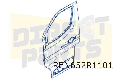 Renault Master (10/24-) voorportier Links Origineel ! 801018, Autos : Pièces & Accessoires, Carrosserie & Tôlerie, Porte, Renault