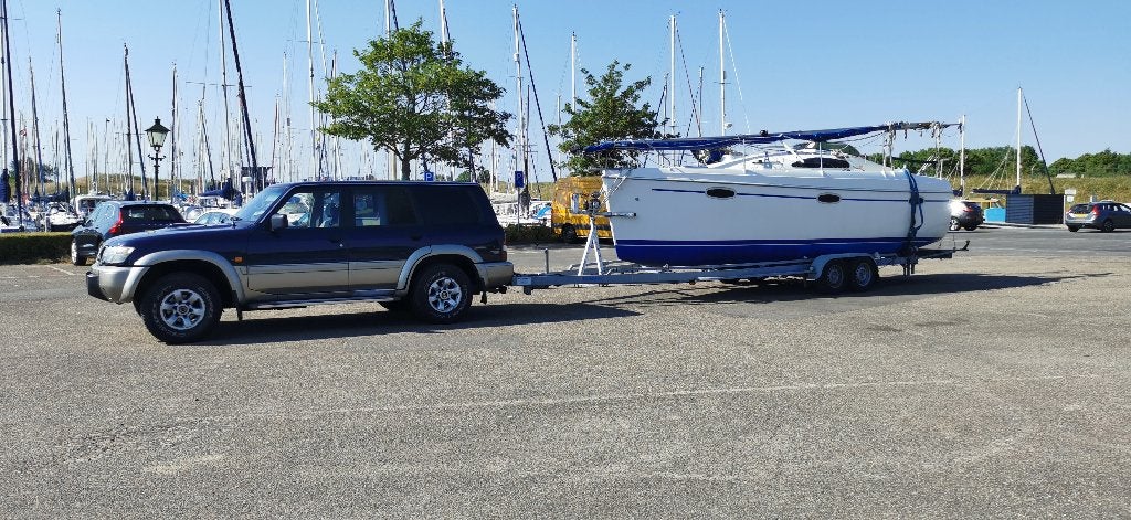 trailersailor sportina clever 760, Ophalen, Overige merken, Gebruikt, 1.90 meter