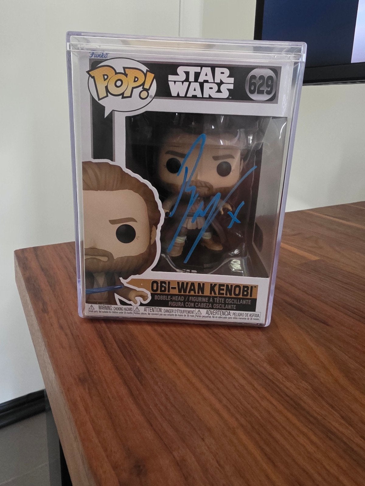 Funko pop obi-wan kenobi #629 gesigneerd, Verzamelen, Poppetjes en Figuurtjes, Ophalen