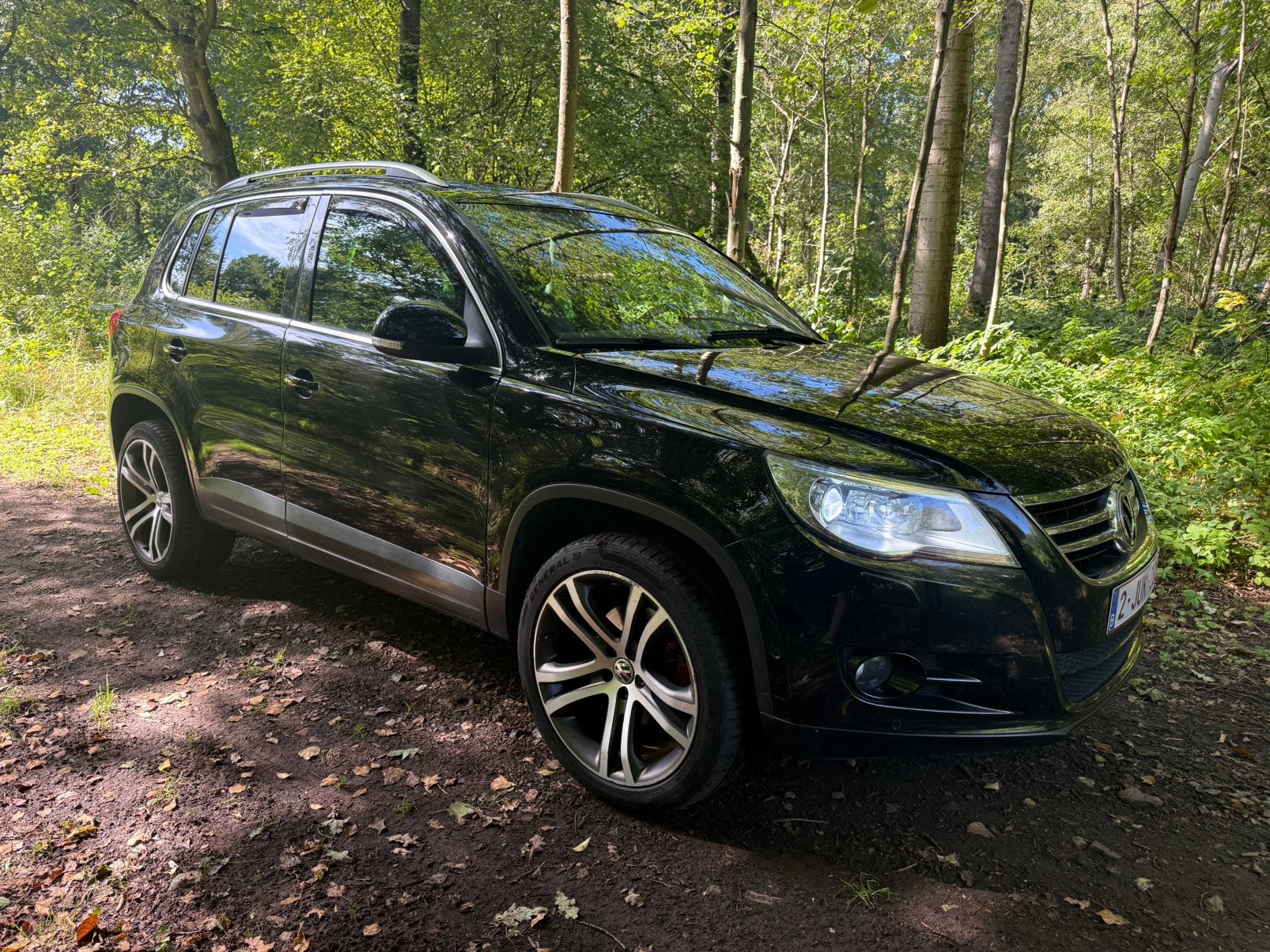 Volkswagen Tiguan 2.0 TSI 4Motion (2010) – Panoramadak, Auto's, Euro 5, Zwart, Handgeschakeld, 5 deurs
