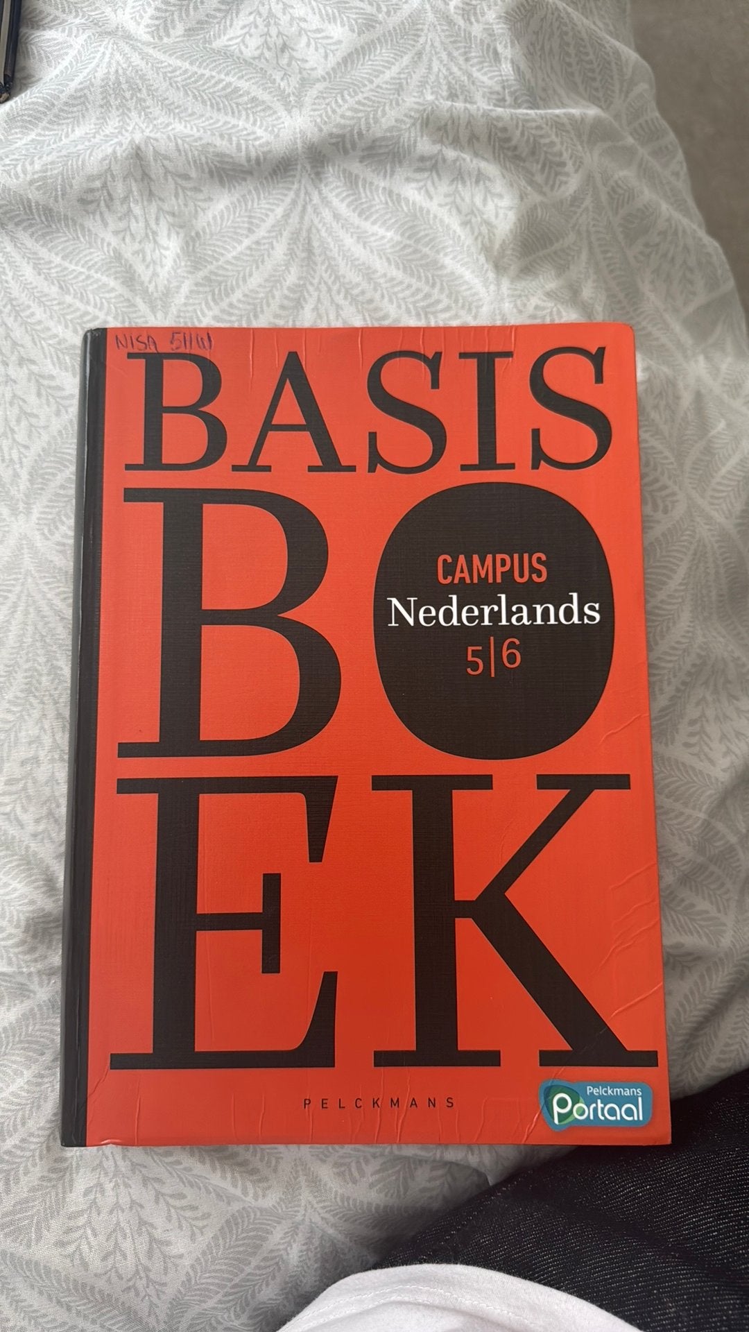 Campus Nederlands 5/6 Basisboek (incl. Pelckmans Portaal), Livres, Livres scolaires, Enlèvement, Néerlandais
