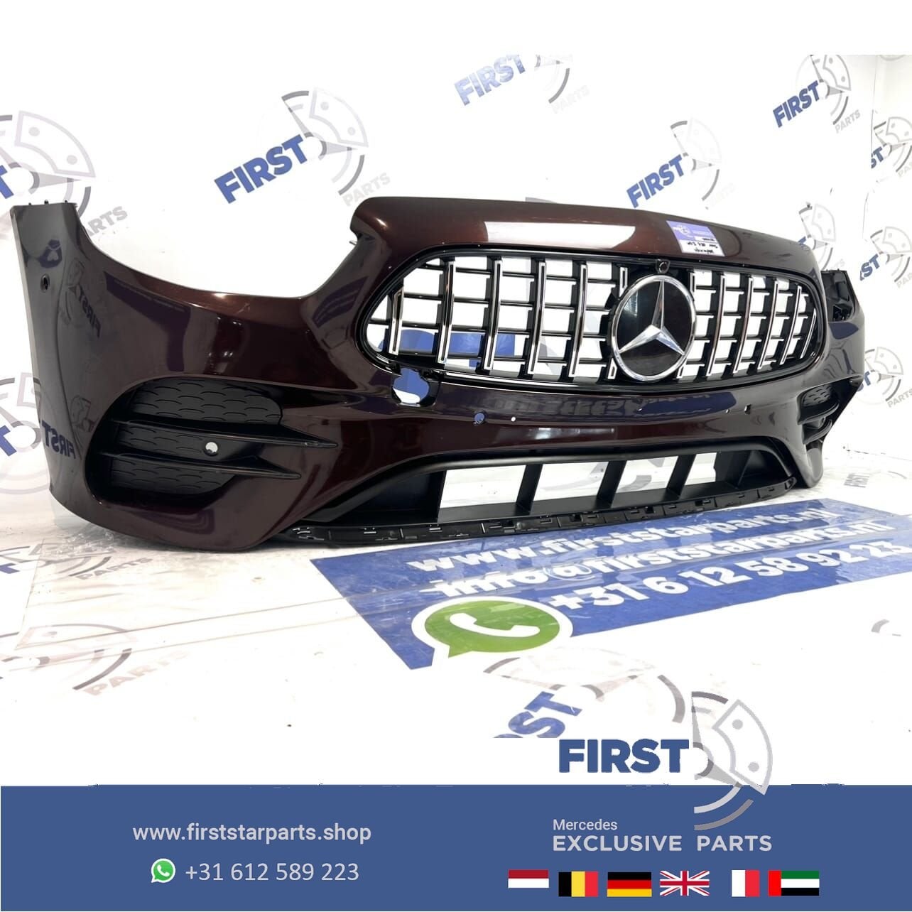 W213 W238 E43 E53 FACELIFT AMG VOORBUMPER PAARS E Klasse + M, Utilisé, -, Avant, -