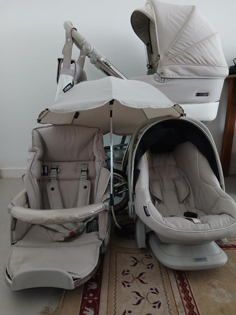 Bébécar 3-in-1 Kinderwagen complete Set, Kinderen en Baby's, Ophalen, Kinderwagen of Buggy