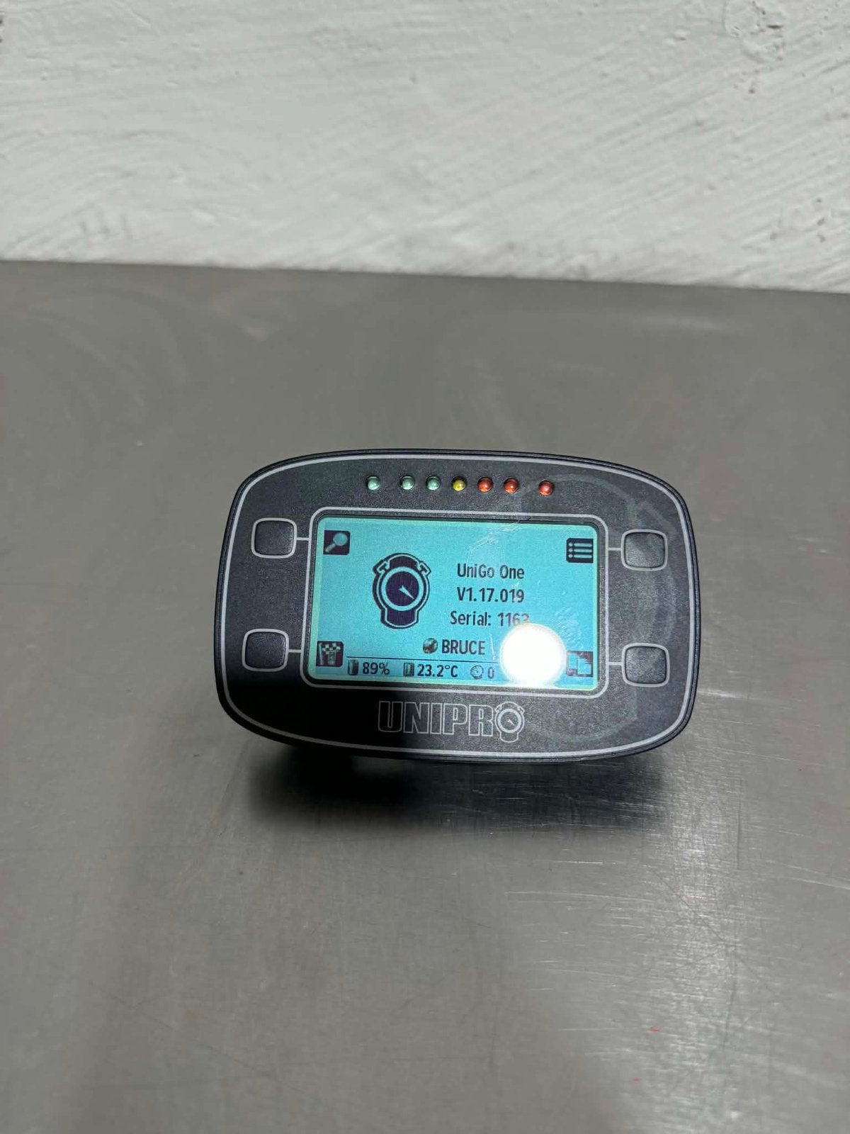 Unipro laptimer karting x30,rotax,kz,crg,otk,tonykart, Sports & Fitness, Enlèvement, Comme neuf