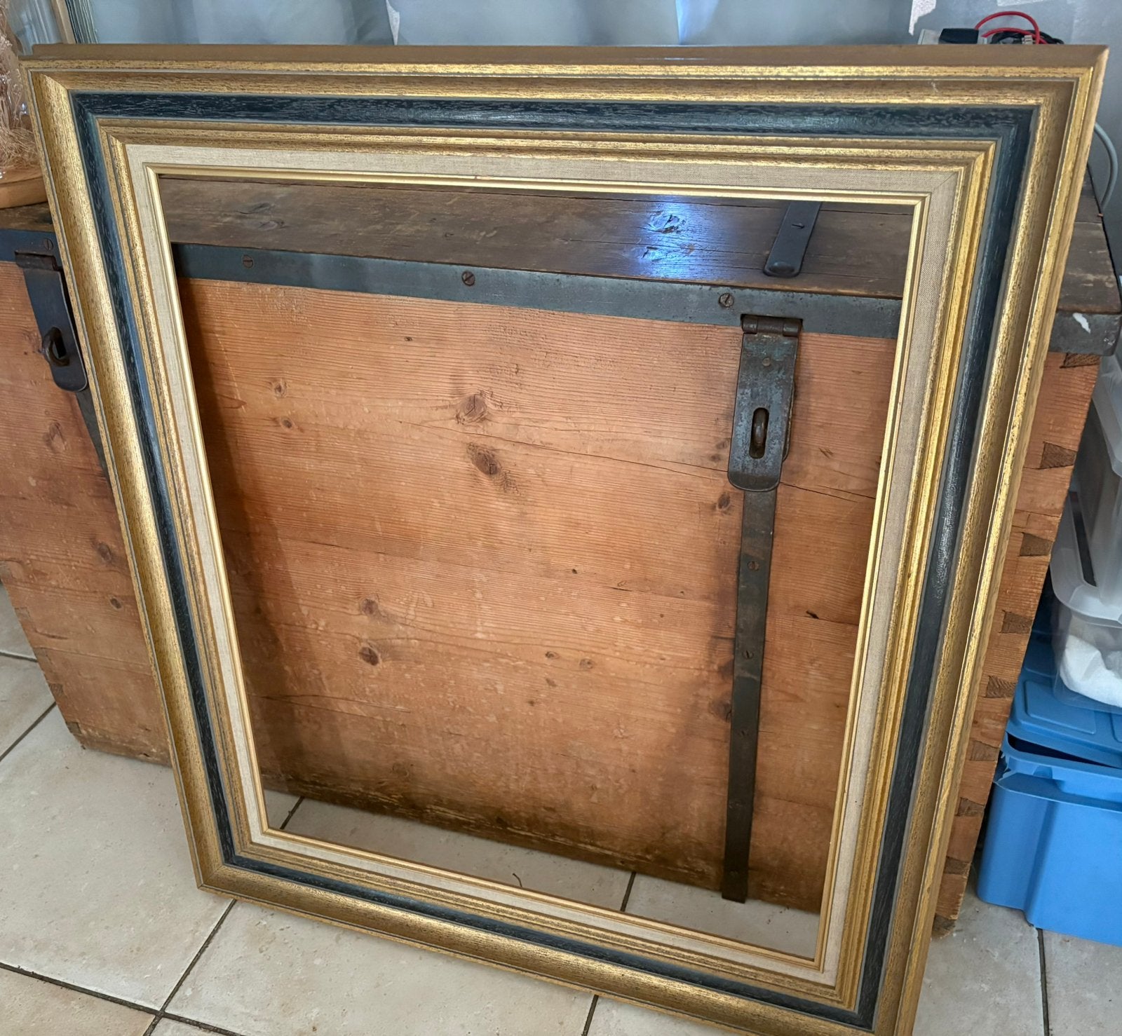 Cadre tableau encadrement style XIX EME pour toile ou autre, Enlèvement
