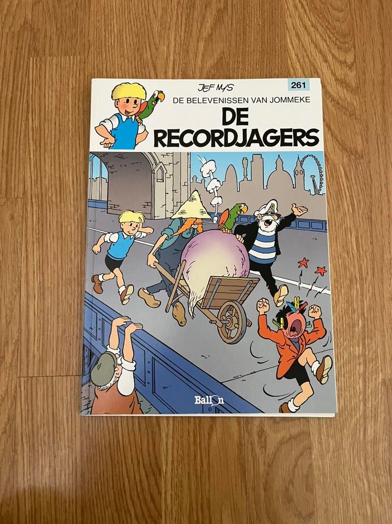 Strip Jommeke. De recordjagers., Une BD, Enlèvement ou Envoi, Utilisé