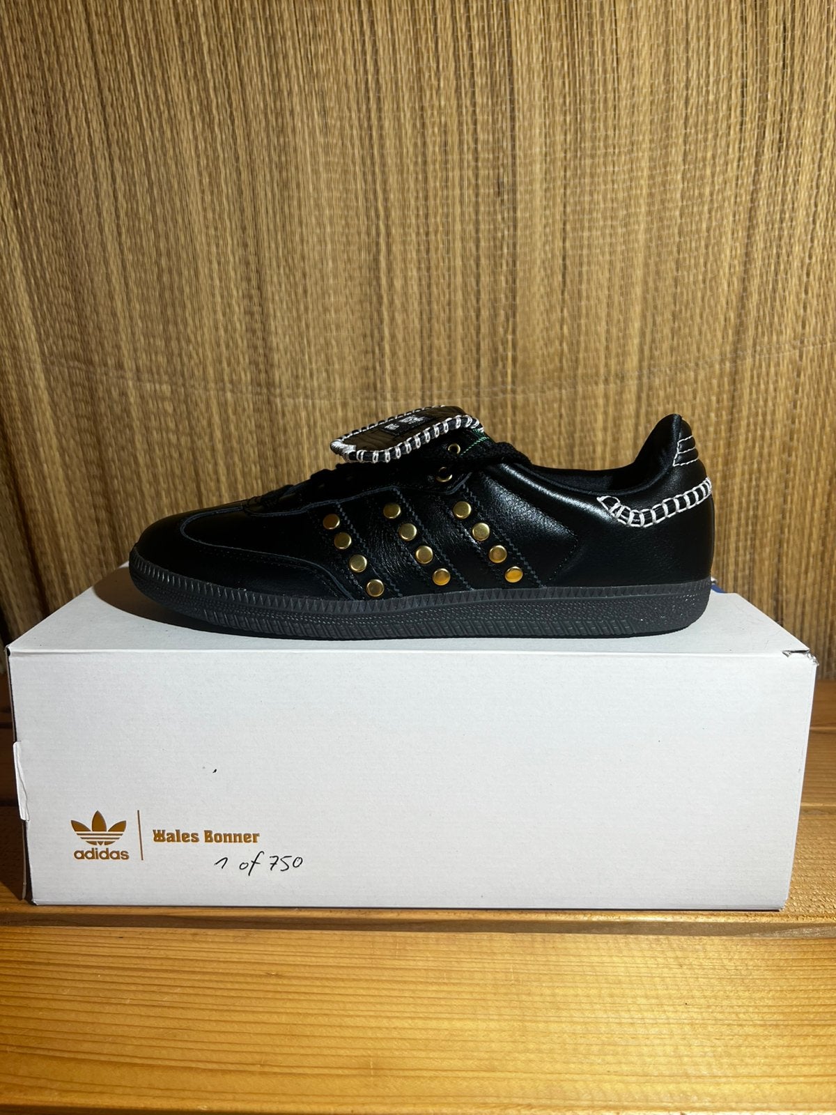 Adidas Samba Wales Bonner Studded Pack Zwart, Zwart, Nieuw, Ophalen of Verzenden, Sneakers