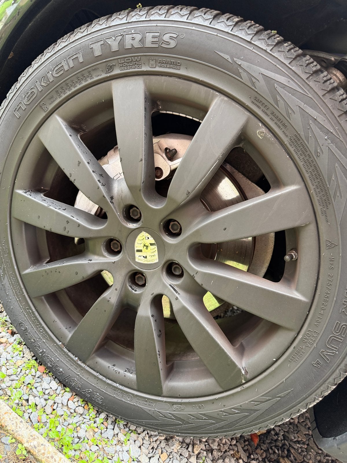 Jantes hiver 20P porsche cayenne, Enlèvement, 20 pouces, Pneu(s)