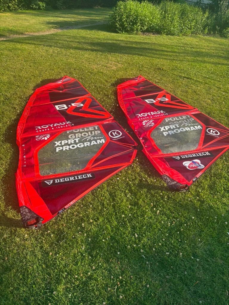 Severne S-1 sails 2025 4.6 en 5.0, Watersport en Boten, Windsurfen, Ophalen, 3.5 tot 5 m², Zo goed als nieuw, Severne
